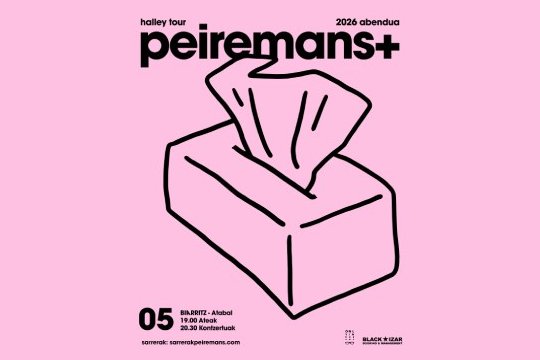 Sarrerak Peiremans+ (abenduak 4 eta 5 - Biarritz)