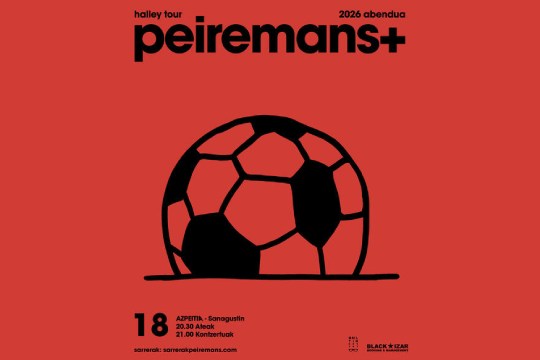 Sarrerak Peiremans+ (abenduak 10, 11 eta 18 - Azpeitia)