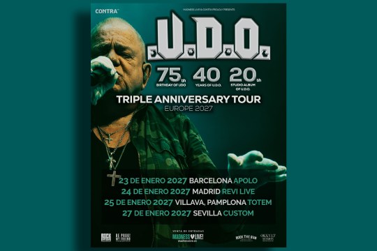 U.D.O.: "Triple Anniversary Tour"
