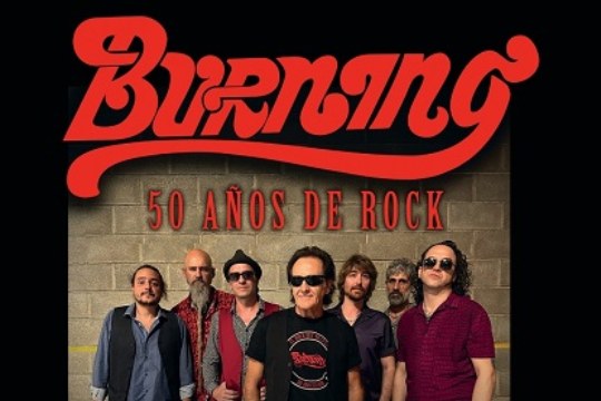 BURNING, 50 a&ntilde;os de Rock