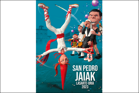 Programa de Fiestas de San Pedro 2023 en Lasarte-Oria