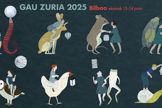 Programa Noche Blanca 2025 de Bilbao (13 y 14 junio - Gau Zuria)