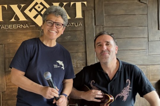 Poesia Orduak 2025: "Itzalen tektonika", Itxaro Borda eta Joseba Irazoki
