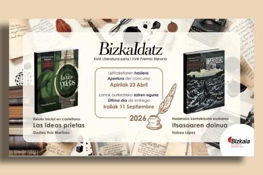 Premio Literario BizkaIdatz 2026