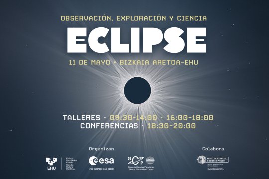 "Jornada Eclipse solar total. Observaci&oacute;n, exploraci&oacute;n y ciencia"