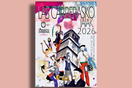 Programa Fiestas Las Carreras 2026 en Abanto Zierbena