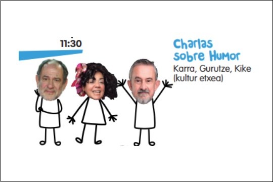 ZieKOKOKOmedia 2026: Charlas sobre Humor: Karra, Gurutze, Kike