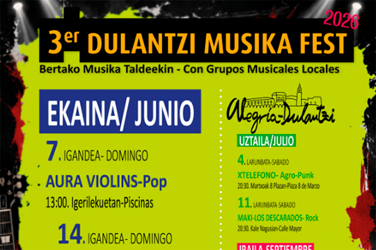 DULANTZI MUSIKA FEST 2026