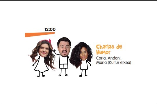 ZieKOKOKOmedia 2026: Charlas sobre Humor: Coria, Andoni, Mar&iacute;a