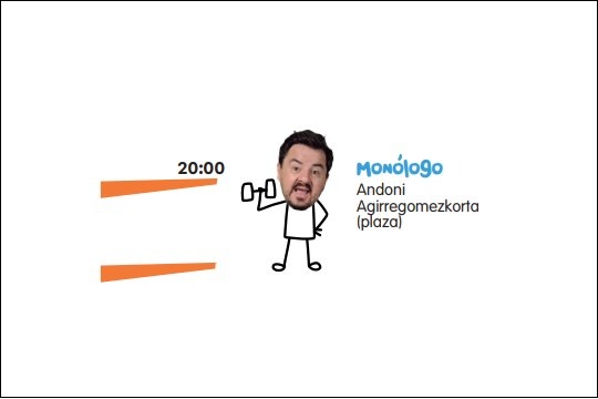 ZieKOKOKOmedia 2026: Mon&oacute;logo: Andoni Agirregomezkorta