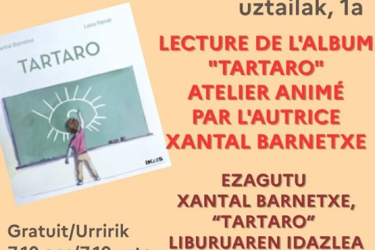 Lectura del libro "Tartaro"