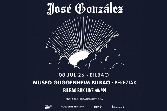 BBK Live 2026 (Bereziak): Jos&eacute; Gonz&aacute;lez