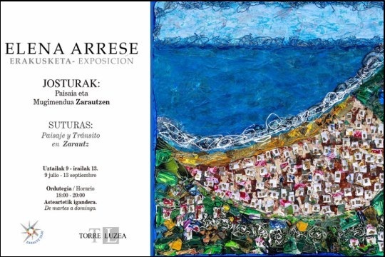 "Suturas: Paisaje y tr&aacute;nsito en Zarautz", exposici&oacute;n de Elena Arrese