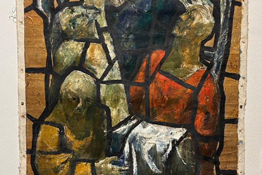 "Geometr&iacute;as de la Fe", exposici&oacute;n de Miguel &Aacute;ngel &Aacute;lvarez