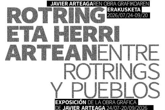 "Entre Rotrings y pueblos", exposici&oacute;n de Javier Arteaga