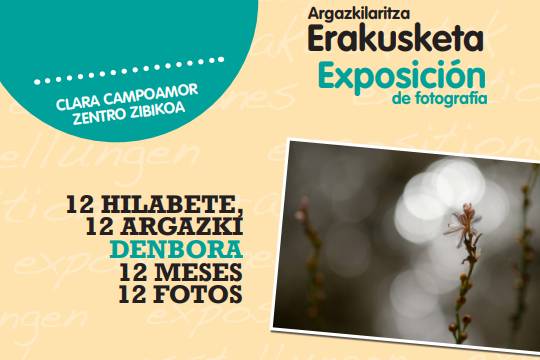 Exposici&oacute;n "12 hilabete, 12 argazki"