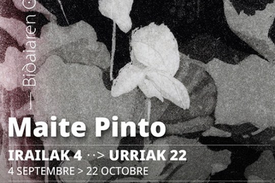 "Bidaiaren oihartzunak", exposici&oacute;n de Maite Pinto