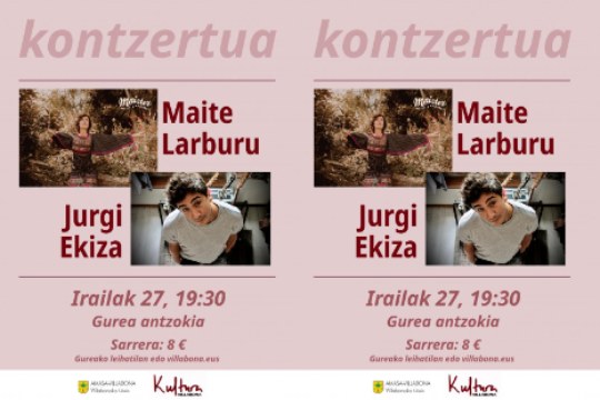 Maite Larburu + Jurgi Ekiza