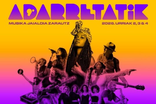 Programa Adarretatik 2026 - Festival de M&uacute;sica de Zarautz