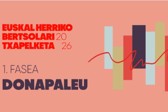 Euskal Herriko Bertsolari Txapelketa 2026: Primera Fase (Donapaleu)