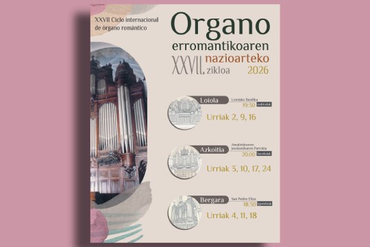 Programa Ciclo Internacional de &Oacute;rgano Rom&aacute;ntico 2026
