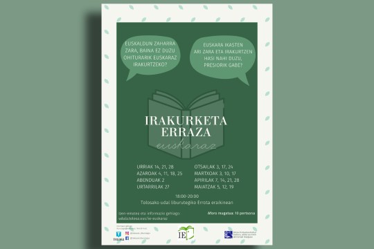 Club de lectura f&aacute;cil en euskera