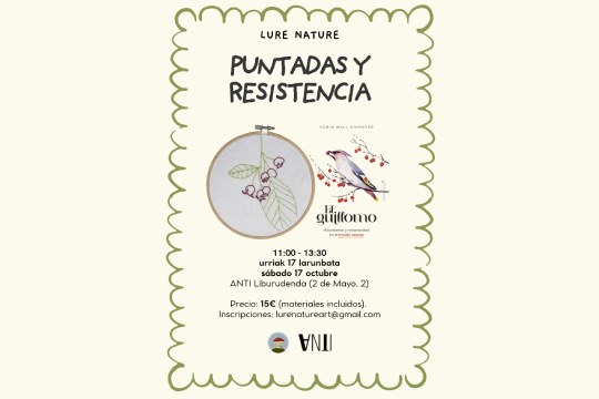 "Puntadas y resistencia"