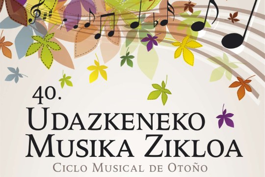 Programa Ciclo Musical de Oto&ntilde;o 2026 de Urretxu