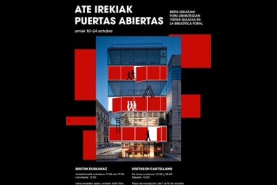 Puertas abiertas: visitas guiadas a la Biblioteca Foral