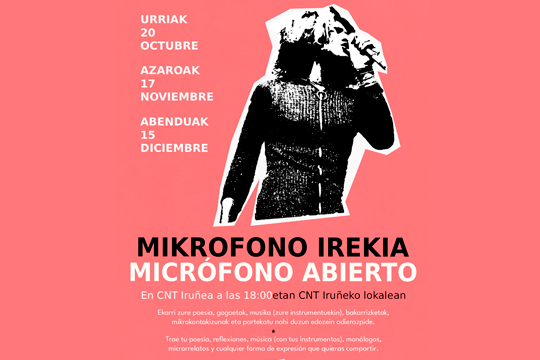 Ciclo de oto&ntilde;o de micr&oacute;fono abierto