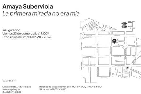 "La primera mirada no era m&iacute;a", exposici&oacute;n de Amaya Suberviola