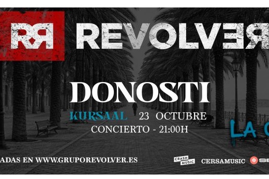 Entradas Rev&oacute;lver (23 de octubre - Donostia/San Sebasti&aacute;n)