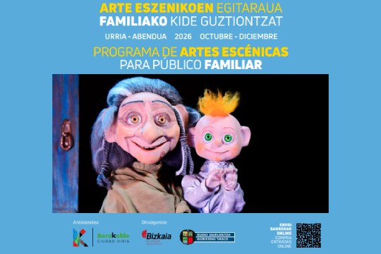 Programa de Artes Esc&eacute;nicas para P&uacute;blico Familiar 2026