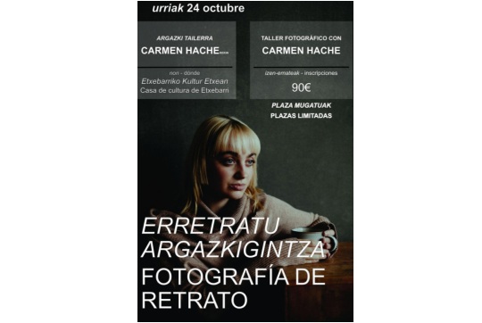 Taller "Fotograf&iacute;a de retrato"