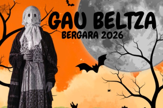 Programa Gau Beltza 2026 de Bergara