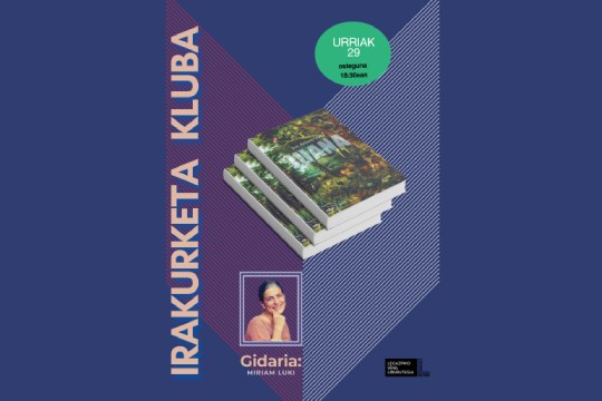 CLUB DE LITERATURA EN EUSKERA: "Juana"