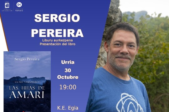 Presentaci&oacute;n de libro: "Las hijas de Amari" (Sergio Pereira)