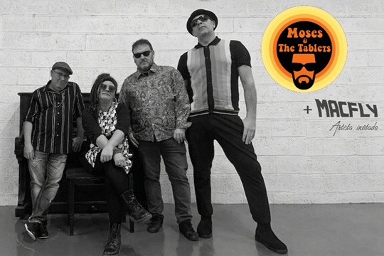 CONCIERTO SOULIDARIO CONTIGO: Moses & The Tablets + MACFLY