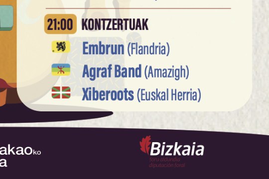 Musika Bizian 2026: Enbrum + Agraf + Xiberoots