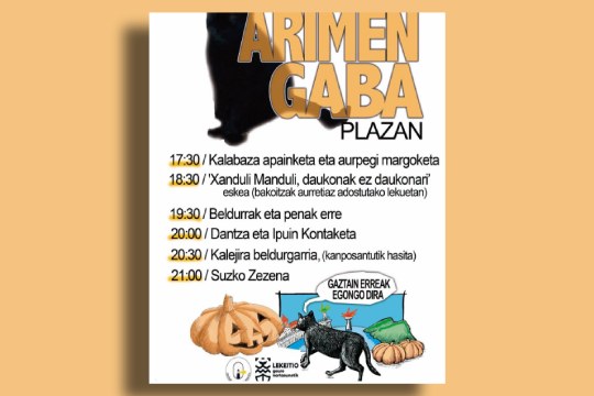 Programa Arimen Gaba 2026 de Lekeitio