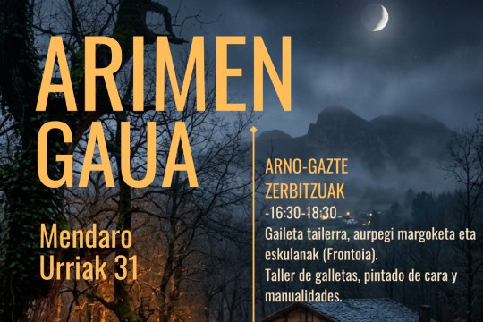 Programa Arimen Gaua 2026 de Mendaro