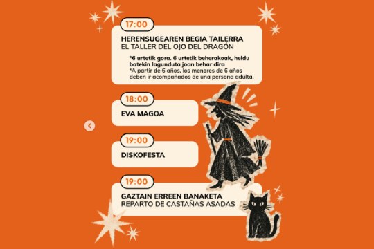 Programa Gau Beltza 2026 de Alonsotegi