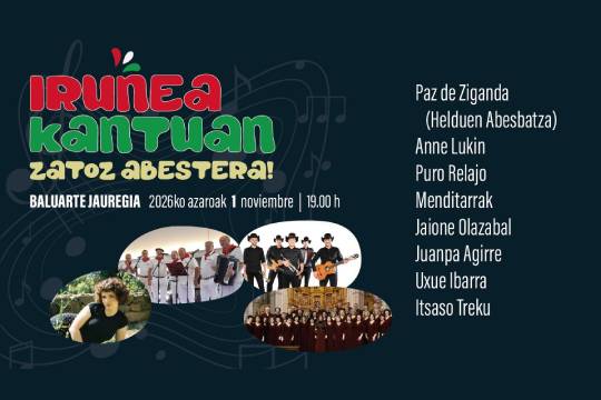Iru&ntilde;ea Kantuan 2026