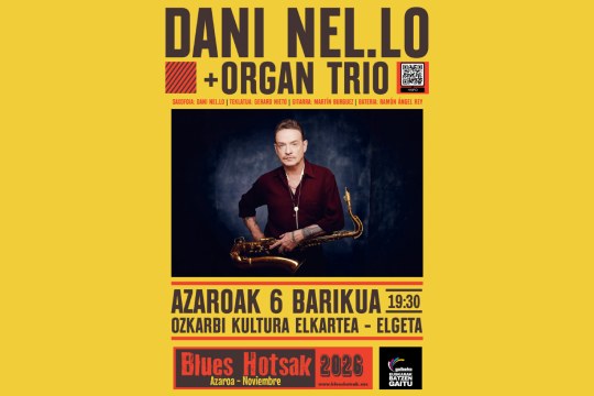 Blues Hotsak 2026: DANI NEL.LO & ORGAN TRIO