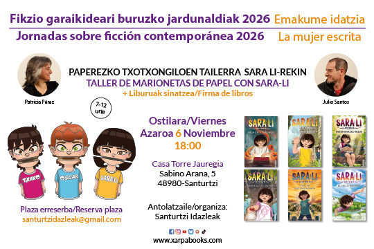 Taller de Marionetas de Papel con Sara-Li