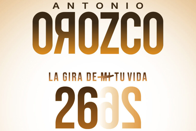 Antonio Orozco (20 de noviembre - Buesa Arena)