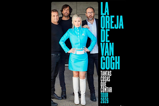 Entradas La Oreja de Van Gogh con Amaia Montero (Navarra Arena - 20 y 21 de noviembre)