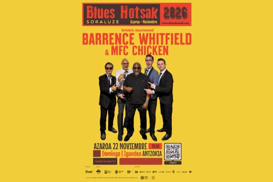Blues Hotsak 2026: BARRENCE WHITFIELD & MFC CHICKEN