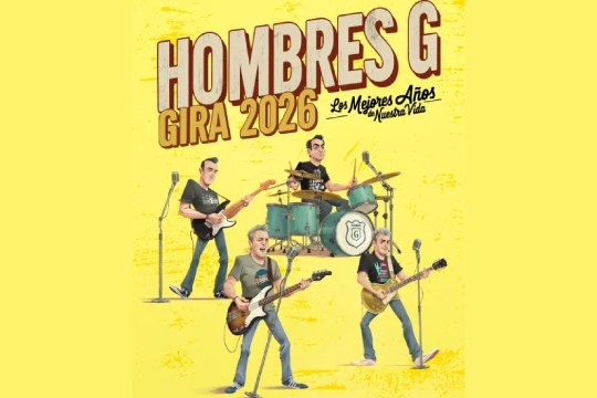 Concierto HOMBRES G (28 de noviembre 2026 - Navarra Arena)