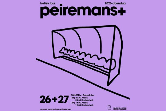 Entradas Peiremans+ (20, 26 y 27 de diciembre - Dabadaba)